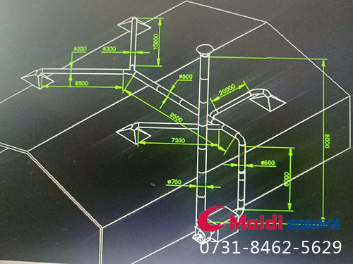 通風管道布置圖
